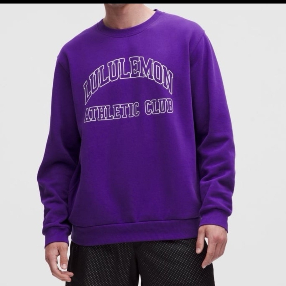 Lululemon Mens Steady State Crew *Graphic Pullover Sweatshirt Size XL